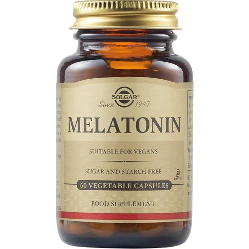Solgar Melatonin 1.9mg Συμπλήρωμα Διατροφής Μελατονίνης για την Αντιμετώπιση της Αϋπνίας Βελτίωση Ύπνου & Χαλάρωση 60tabs